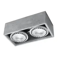 Corp de iluminat pentru tavan QUATRO 2 beton