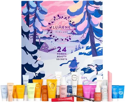 Calendar de Advent Lumene 24 Secrete Nordice ale Frumuseții 2025, 24 de piese
