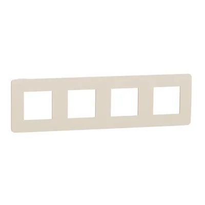 Placa ornament, Unica Studio Colsau, patru module, bej
