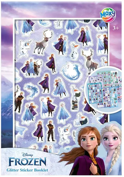Carte cu stickere Moxy - Frozen, A5