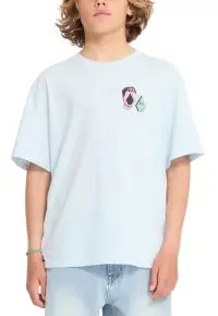 Tricou cu imprimeu grafic pe spate Aura