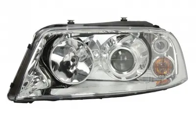 Far stanga (D2S H7, reglaj electric, cu motoras, fundal cromat) SEAT ALHAMBRA VW SHARAN