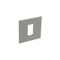 French and German standard plate versiune patrata 1 module - magnesium