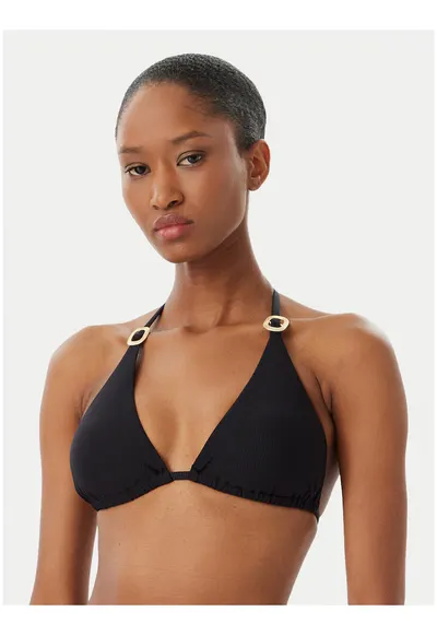 Top bikini dama - negru - material sintetic - design minimalist
