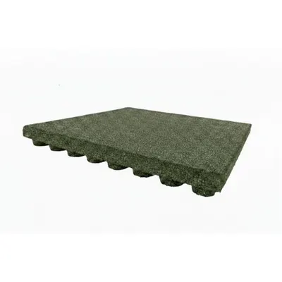 Pavele Cauciuc Cramponate 500X500X50 mm - Verde