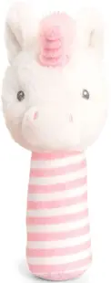 Keel Toys Keeleco Baby Rattle - Unicorn, băț, 14 cm