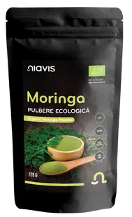 Moringa Pulbere ecologica, 125g, Niavis