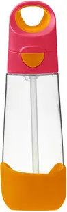 Sticlă de apă cu pai b.box - Strawberry Shake, 600 ml