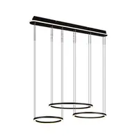 323610332 Corp suspendat Morrison 56W LED 6800lm 2300/3000/4000K Negru mat