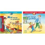 Pachetul Micul prescolar: Max merge la gradinita si Conni merge la gradinita