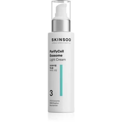 SKINSOO PurifyCell Exosome Light Cream crema hidratanta usoara cu efect matifiant 120 ml