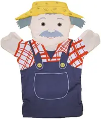 Păpușă pentru teatru de păpuși The Puppet Company - Oameni care ajuta: Fermier