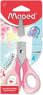Foarfecă pentru copii Maped Sensoft - Pastel, 13 cm