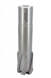 Carota pt. otel din carbura de tungsten, ⌀ 24mm, h=50mm, cu prindere Weldon - DXDY.P-TCT-50.24.W