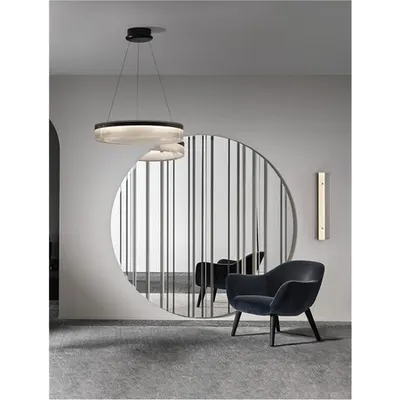 Lampa suspendata PAULINE Triac Dimabil Nisipiu Negru Aluminiu & Sticla clara LED 50 Wat 230 Volt 3143Lm 3000K IP20