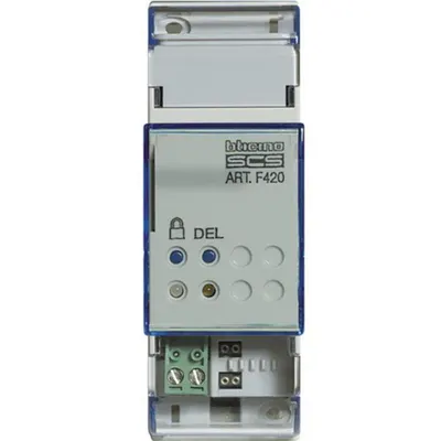 DispozitiV care permite salVarea a 16 scenarii, 2 module DIN