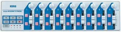 Controler MIDI Korg – NanoKONTROL, albastru
