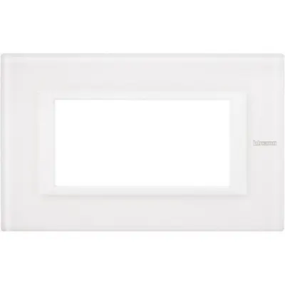 Rama Axolute alb sticla - 4 module