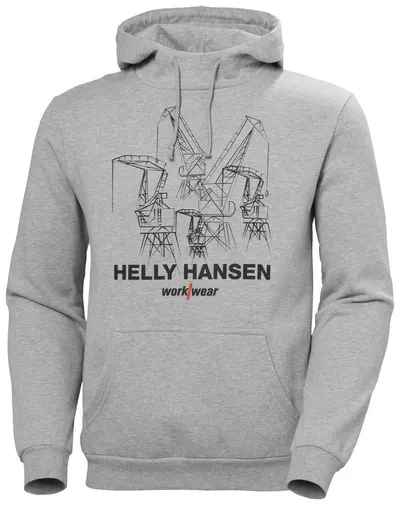 Helly Hansen Manchester Graphic bărbați, gri deschis