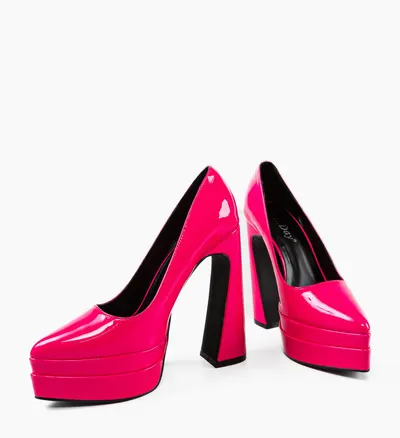Pantofi dama Dyscarpe Fuchsia