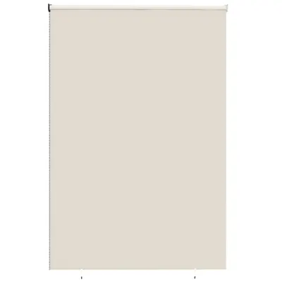 Outsunny Roletă exterioară rulou 2,4 x 1,6 m roletă opacă verticală protecție vizuală retractabilă impermeabilă, anti-UV30+, crem | Aosom Romania