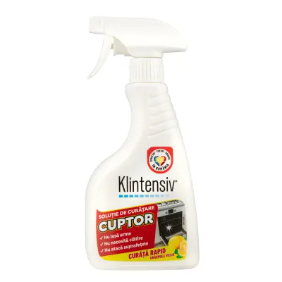 Solutie curatare cuptor 500 ml, Klintensiv