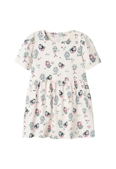 Rochie fete 13238062 - Bumbac/Elastan -Roz - Roz