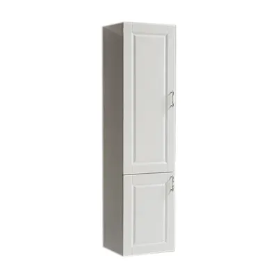 Dulap baie suspendat Virgo alb 40x163 cm