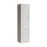 Dulap baie suspendat Virgo alb 40x163 cm