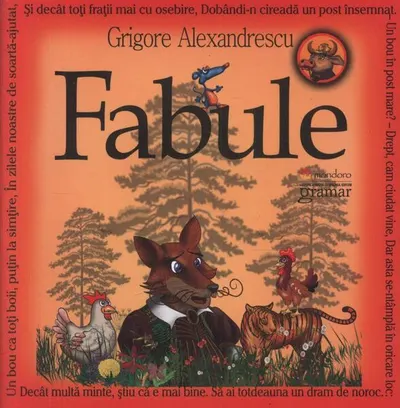 Fabule. Grigore Alexandrescu - Paperback - Grigore Alexandrescu