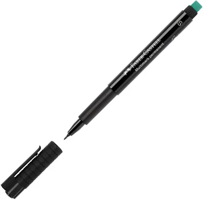 Liner permanent Faber-Castell 1523 - 0.4 mm, S, negru