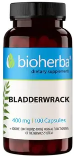 Bladderwrack Extract, 400 mg, 100 capsule, Bioherba