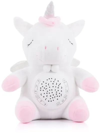 Jucarie de plus cu proiector Chipolino - Unicorn