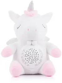 Jucarie de plus cu proiector Chipolino - Unicorn