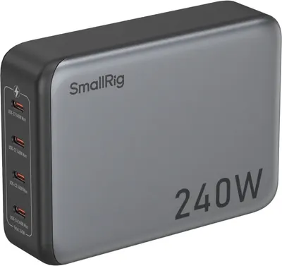 Încărcător SmallRig - 4 ports USB-C, 240W, gri