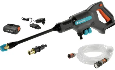 Jet de apă acumulator Gardena - AquaClean 24/18V P4A, 18V, 2.5Ah, cu acumulator si incarcator