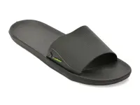 Papuci RIDER negri, FEEL SLIDE AD, din pvc