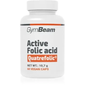 GymBeam Active Folic Acid (Vitamin B9) capsule cu acid folic