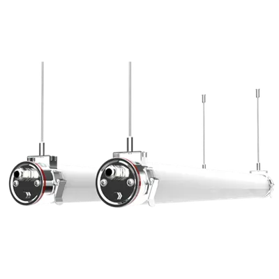 Lampa LED industriala, tubulara, 40W, 4000K, IP69K, IK10, 1.2m