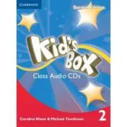 Kid's Box Level 2 Class (editie 2019), contine 4 CD