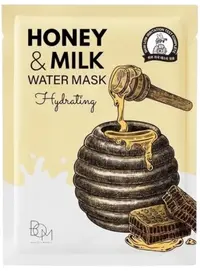 BOM Mască hidratantă pentru față Honey and Milk, 25 g