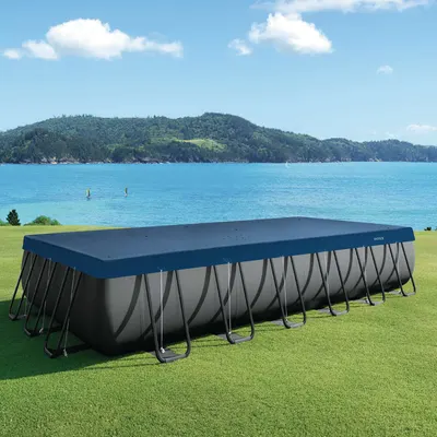 INTEX Husă pentru piscină 732 x 366 cm Dreptunghiular PVC și PET