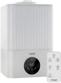 Umidificator de aer cu ultrasunete 2 în 1 Reer - Alb