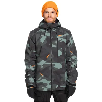 Geaca de snowboard pentru barbati Quiksilver Mission Printed