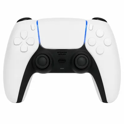 Set 12 Squishy Controller Alb Antistres, 15 cm - Jucării Soft Slow Rising pentru Copii și Gameri