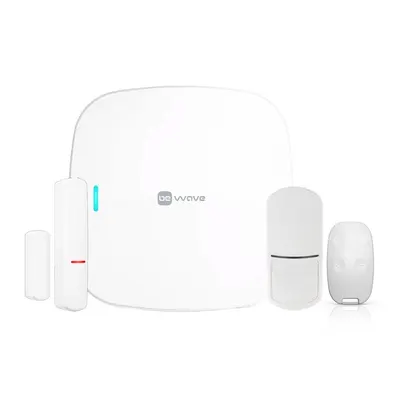 Kit sistem antiefractie smart wireless All-In-One Satel Be Wave WIFI KIT, LAN, WiFi, 2.4 / 5 GHz, 868 MHz, acumulator 3200 mAh, slot card