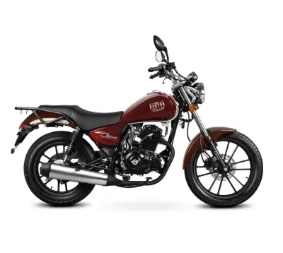Motocicleta Barton Classic 125cc, culoare visiniu
