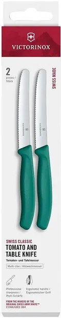 Set de cuțite de bucătărie Victorinox Swiss Classic – 2 bucăți, verzi