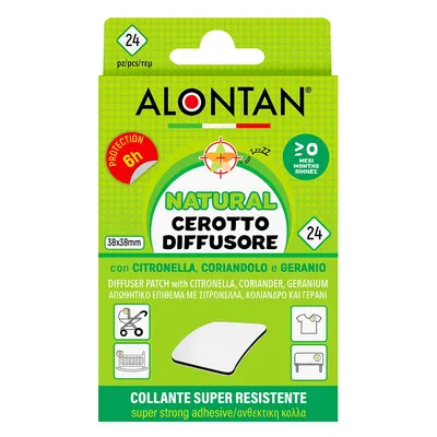 Plasturi Impotriva Tantarilor Alontan Natural, 24 bucati