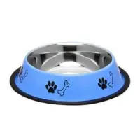 Castron antiderapant pentru caini 4Dog Albastru 0,48L